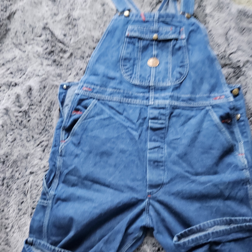 Red Kap overalls, denim
